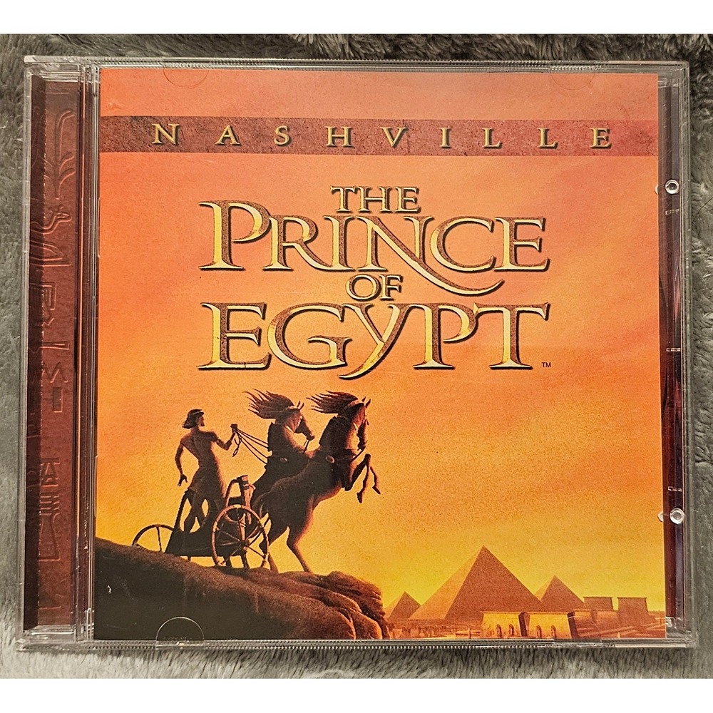 The Prince of Egypt Nashville Soundtrack CD 1998 Faith Hill Reba McEntire